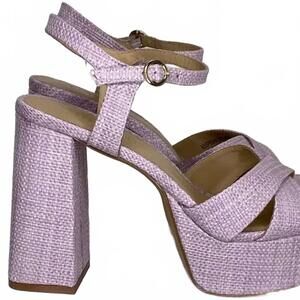 NEW BIBI LOU women's arden sandals in pink